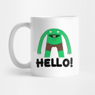 Hello ! - Smiling Friends Mr Frog Mug